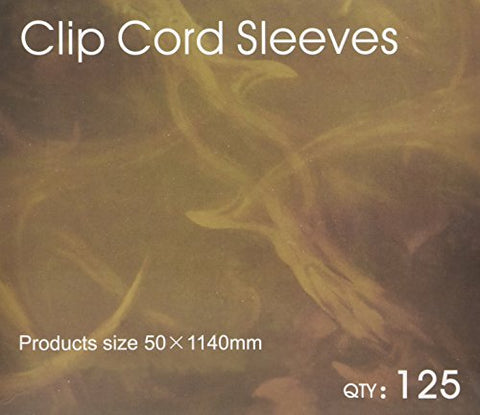 Image of 125 Tattoo Clip Cord Disposable Individual Cover Bags Clean Barrier Supply 2" x 45"