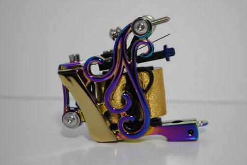 Image of 1TattooWorld Premium Copper Wire Coils Tattoo Machine Liner & Shader, Colored, OTW-M303-1