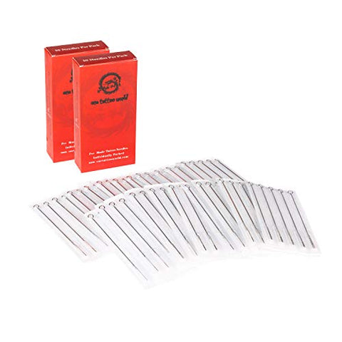 Image of 1TattooWorld 100pcs 3RL Disposable Sterile Tattoo Needles 3 Round Liner, OTW-100-3RL.1