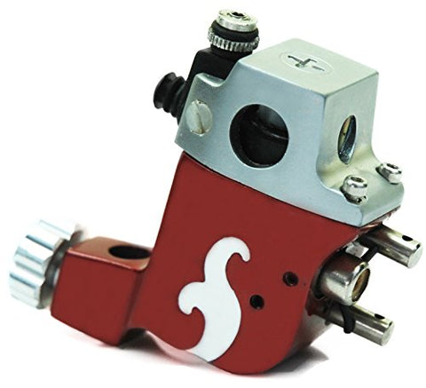 Image of 1TattooWorld Premium New Design Handmaded Rotary Tattoo Machine Red Color, OTW-MD51