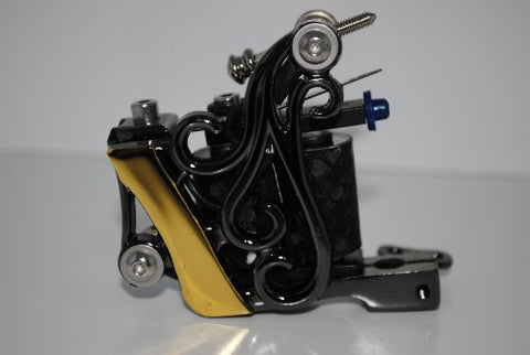 Image of 1TattooWorld Premium Copper Wire Coils Tattoo Machine Liner & Shader, Black, OTW-M303-2