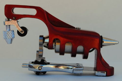 Image of 1TattooWorld Premium New Design Handmaded Rotary Tattoo Machine Red Color, OTW-MD71