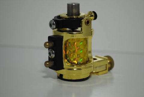 Image of 1TattooWorld Premium Handmaded Rotary Tattoo Machine, Gold, OTW-MD1-1