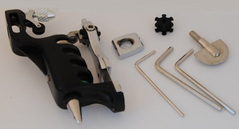 Image of 1TattooWorld Premium New Design Handmaded Rotary Tattoo Machine Black Color, OTW-MD72