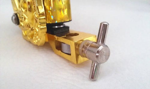 Image of 1TattooWorld Premium Handmade Copper Wire Coils Tattoo Machine Liner & Shader, Gold, OTW-J0462