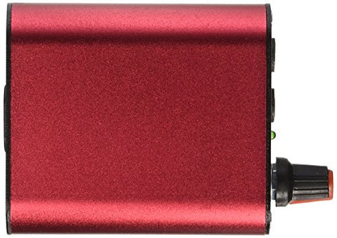 Image of 1TattooWorld Professional Tattoo Red Mini Power Supply, OTW-P034-1