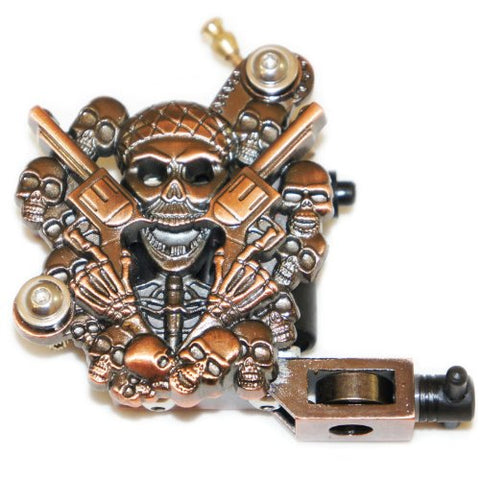 Image of 1TattooWorld Premium Handmade Copper Wire Coils Tattoo Machine Liner & Shader, Copper, OTW-J0472