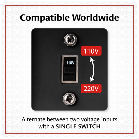 Image of One Tattoo World Dual Digital Tattoo Power Supply with Foot Pedal and 2 Clip Cords, Black Color, OTW-P008-3.1
