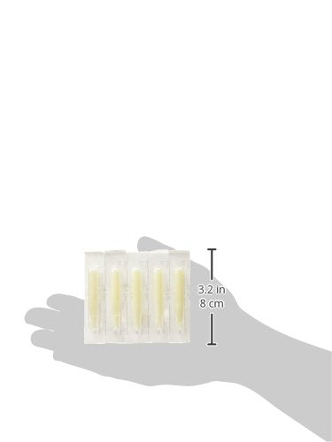 1TattooWorld Tattoo Supply 100 Plastic Disposable Tips (Nozzles) Round/Flat, OTW-DT-1.1