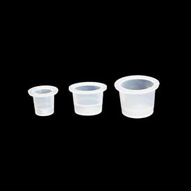 One Tattoo World Tattoo Ink Cups 300 pcs, Assorted Sizes #9 Small #13 Medium #16 Large, OTW-PC300M