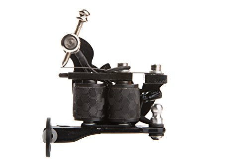 1TattooWorld Premium Copper Wire Coils Tattoo Machine Liner & Shader, Black, OTW-M323-1