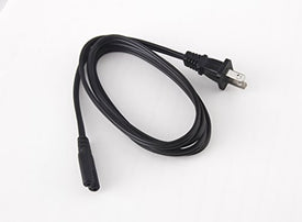 BiCoreTech 2 Pack Power Extension Cord Cable, Outlet Saver, 2 Prong, Figure 8, 18AWG-13A, UL Listed, BCT-PC15FB2