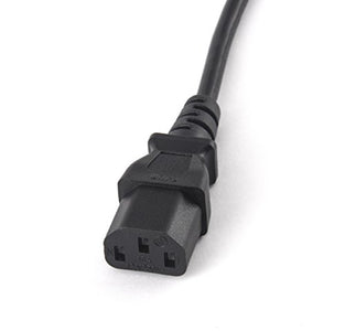 BiCoreTech 2 Pack Computer Power Cable, 3 Prong, 18AWG-13A, UL Listed, BCT-PC15FA2