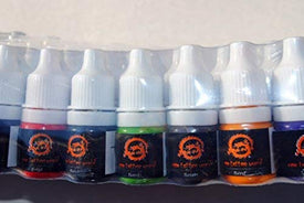 1TattooWorld Premium Tattoo Ink Set, 40 Color (5ml)