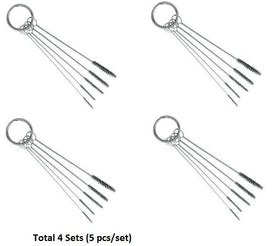 1TattooWorld 4 Sets (5 Pieces/Set) Tattoo Tube Cleaning Brushes OTW-A021BS4