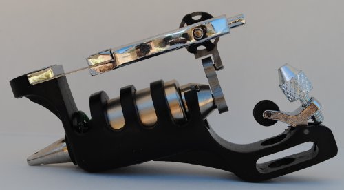 1TattooWorld Premium New Design Handmaded Rotary Tattoo Machine Black Color, OTW-MD72