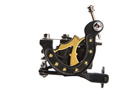 1TattooWorld Premium Copper Wire Coils Tattoo Machine Liner & Shader, Black, OTW-M323-1