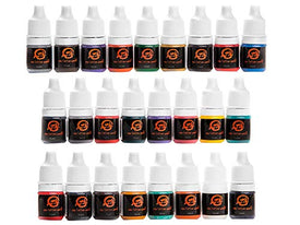 One Tattoo World Premium Tattoo Ink Set, 25 Color (5ml) Each, OTW-D025N