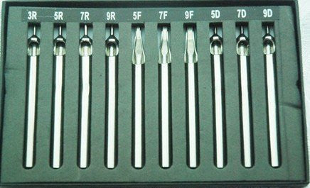 10pcs Extra Long (4") Tattoo Stainless Steel Tips Set, OTW-TK03