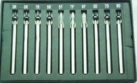10pcs Extra Long (4") Tattoo Stainless Steel Tips Set, OTW-TK03
