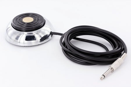 1TattooWorld 360 GEM Pro Stainless Steel Tattoo Foot Pedal (For Power Supply), OTW-P210-1