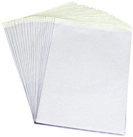 Pirate Face Tattoo Transfer Stencil Paper 15 Sheets
