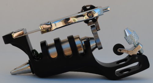 1TattooWorld Premium New Design Handmaded Rotary Tattoo Machine Black Color, OTW-MD72