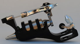 1TattooWorld Premium New Design Handmaded Rotary Tattoo Machine Black Color, OTW-MD72