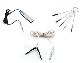 1TattooWorld Clip Cord and Ultra Thin Foot Pedal Combo with 5pcs/set Tattoo Tube Cleaning Brushes, OTW-CLPD-T3