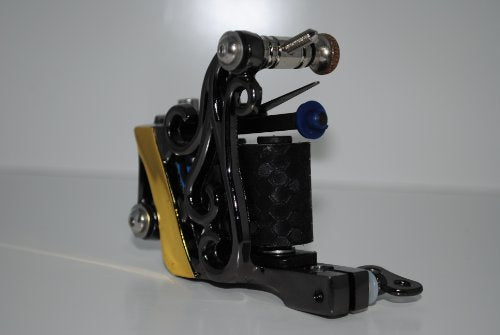 1TattooWorld Premium Copper Wire Coils Tattoo Machine Liner & Shader, Black, OTW-M303-2