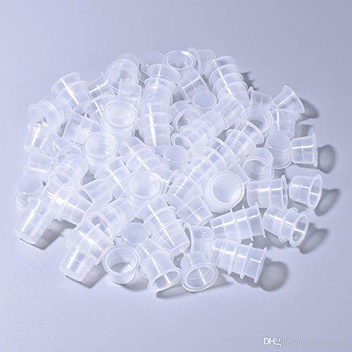 One Tattoo World Tattoo Ink Cups 100 pcs, 16 Large, OTW-PC1600M