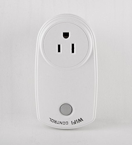 BiCoreTech 2-Pack Smart WiFi Plug Outlet US Plug, Turn ON/OFF Electronics from Anywhere with APP, No Hub Required, Compatible with Android and Apple devices, White, BCT-WS9939W2