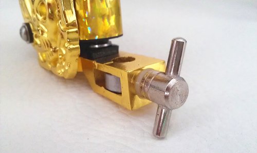 1TattooWorld Premium Handmade Copper Wire Coils Tattoo Machine Liner & Shader, Gold, OTW-J0462