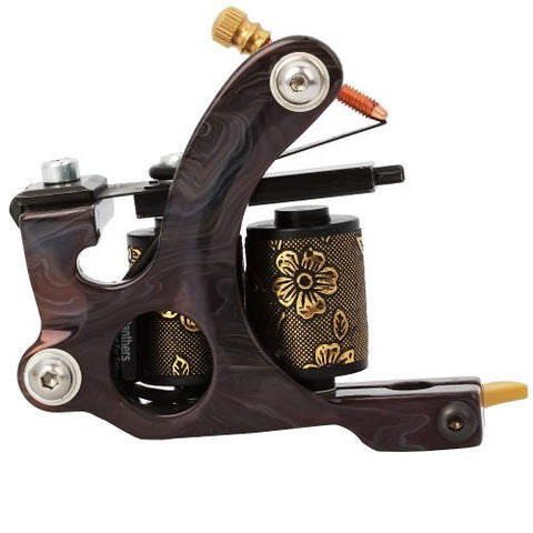 Image of 1TattooWorld 8 Wrap Coils Iron Liner Gun Tattoo Machine, OTW-M702