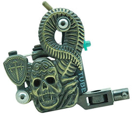 1TattooWorld Premium Handmade Copper Wire Coils Tattoo Machine Liner & Shader, Bronze, OTW-J0401