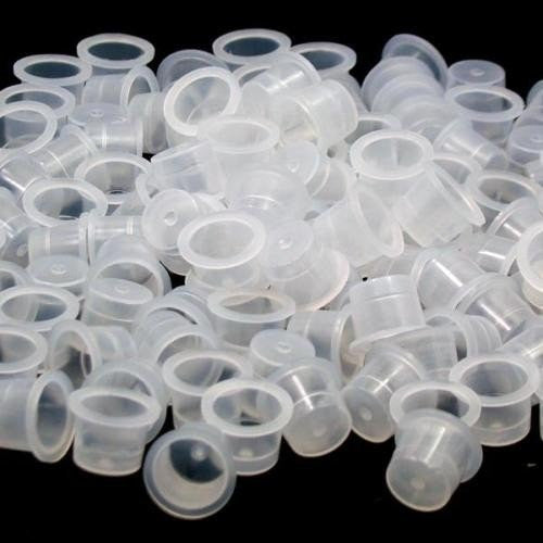 1TattooWorld Tattoo Ink Cups 500 #13 Caps Tattoo Supplies, OTW-PC13-500