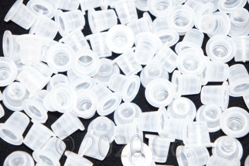 1TattooWorld 500 Pcs 9mm Small Tattoo Ink Cups Caps for Needle Tip Grip Power Supply, OTW-PC9-500.1